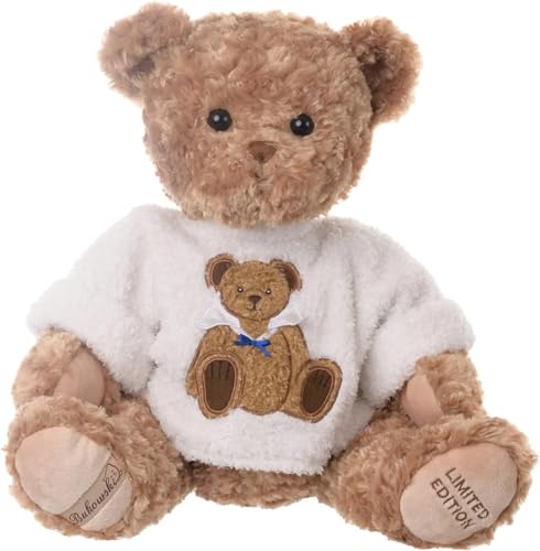 Bukowski Teddybär Julius 50 cm braun/weiß mit Pullover Plüschteddybär von Bukowski