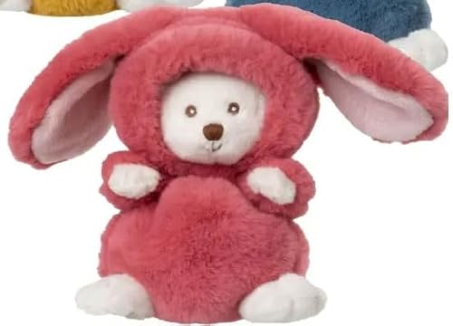 Bukowski Ziggy Hase Colorful pink 15 cm Tulip Plüschteddybär Plüschhase von Bukowski