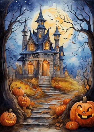 Bullglesup Puzzle für Erwachsene, groß, 777 Teile, Spukhaus-Puzzle mit Poster-Buchstaben auf der Rückseite, einzigartige Teile, passen gut, staubfrei, 69,8 x 49,8 cm Bullglesup Puzzle für Erwachsene, groß, 777 Teile, Spukhaus-Puzzle mit Poster-Buchstaben auf der Rückseite, einzigartige Teile, passen gut, staubfrei, 69,8 x 49,8 cm von Bullglesup