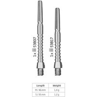 BULL'S 53807 BULL'S Tecno Aluminium Shaft von Bulls