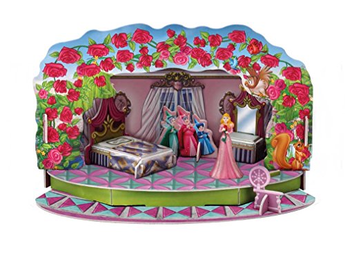 Bullyland 11905 - Walt Disney Dornröschen Magic Moments, Spielset, ca. 19,5 x 11,3 x 11 cm von Disney Princess