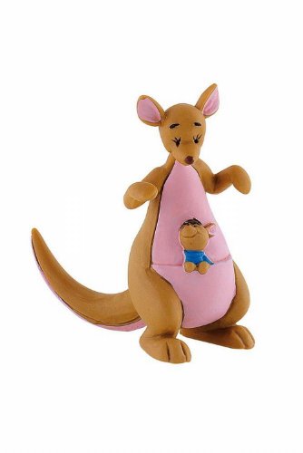 Bullyland 12323 - Spielfigur, Walt Disney Winnie Puuh, Kanga mit Ruh, ca. 7,2 cm von Bullyland