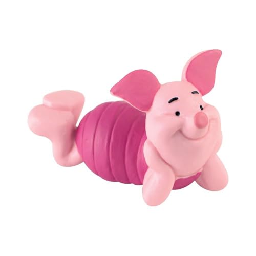 Bullyland 12344 - Spielfigur Ferkel aus Walt Disney Winnie Puuh, ca. 5,6 cm, detailgetreu, ideal als kleines Geschenk für Kinder ab 3 Jahren von Bullyland