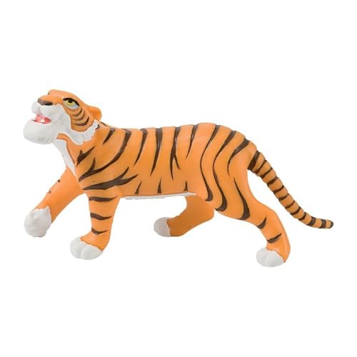 Bullyland 12376 - Spielfigur Tiger Shir Khan aus Walt Disney Das Dschungelbuch, ca. 15 cm, detailgetreu, ideal als kleines Geschenk für Kinder ab 3 Jahren von Bullyland