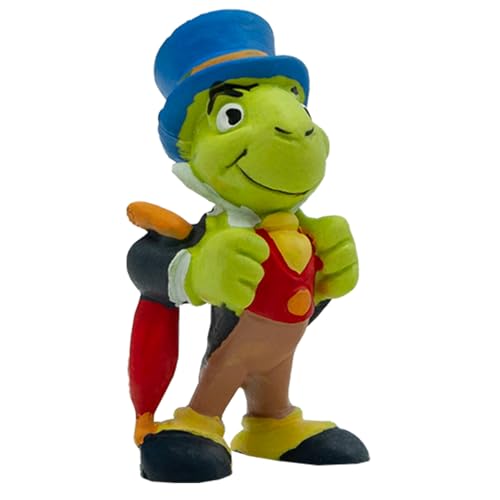 Bullyland 12397 - Spielfigur Grille Jiminy aus Walt Disney Pinocchio, ca. 5,2 cm, detailgetreu, ideal als kleines Geschenk für Kinder ab 3 Jahren von Bullyland