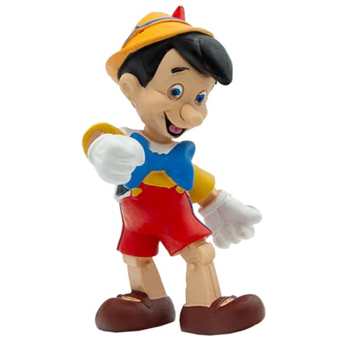 Bullyland 12399 - Spielfigur Pinocchio aus Walt Disney Pinocchio, ca. 6,9 cm, detailgetreu, ideal als kleines Geschenk für Kinder ab 3 Jahren von Bullyland