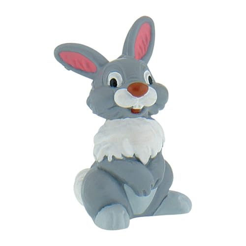 Bullyland 12421 - Spielfigur Hase Klopfer aus Walt Disney Bambi, ca. 5,1 cm, detailgetreu, ideal als kleines Geschenk für Kinder ab 3 Jahren von Bullyland