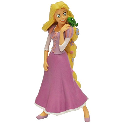 Bullyland 12424 - Spielfigur Rapunzel mit Blumen aus Walt Disney Rapunzel − Neu verföhnt, ca. 10,6 cm, detailgetreu, ideal als kleines Geschenk für Kinder ab 3 Jahren, Beere von Bullyland