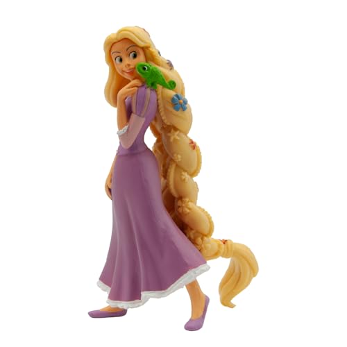 Bullyland 12424 - Spielfigur Rapunzel mit Blumen aus Walt Disney Rapunzel − Neu verföhnt, ca. 10,6 cm, detailgetreu, ideal als kleines Geschenk für Kinder ab 3 Jahren, Beere von Bullyland