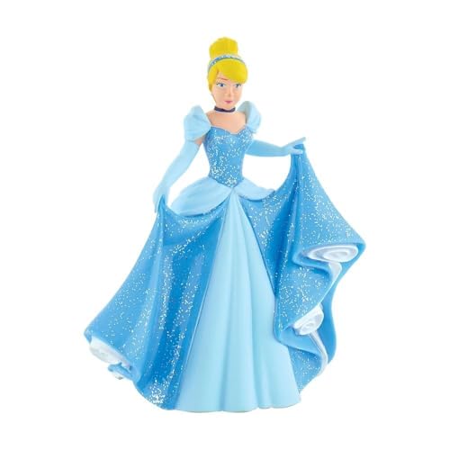 Bullyland 12501 - Spielfigur Walt Disney Cinderella, ca. 10 cm, detailgetreu, ideal als kleines Geschenk für Kinder ab 3 Jahren von Bullyland