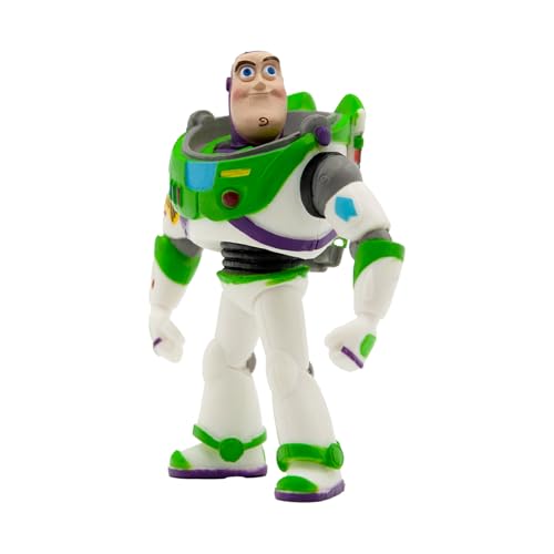 Bullyland 12760 Spielfigur, Walt Disney Toy Story 3, Buzz Lightyear, ca. 9,3 cm hoch, handbemalt, PVC-frei, für Kinder mit Fantasie Spielen. von Bullyland