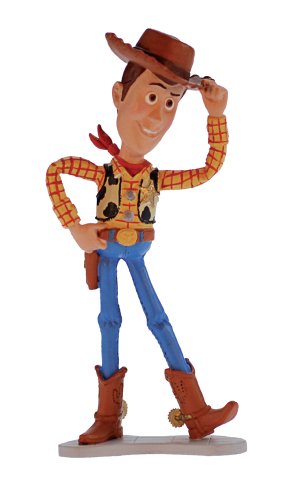 Bullyland 12761 - Spielfigur Cowboy Woody aus Disney Pixar Toy Story, ca. 10 cm, detailgetreu, ideal als kleines Geschenk für Kinder ab 3 Jahren von Bullyland