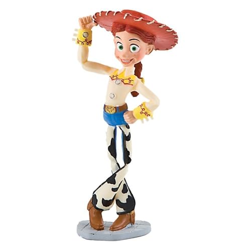 Bullyland 12762 - Spielfigur Cowgirl Jessie aus Disney Pixar Toy Story, ca. 10,2 cm, detailgetreu, ideal als kleines Geschenk für Kinder ab 3 Jahren von Bullyland