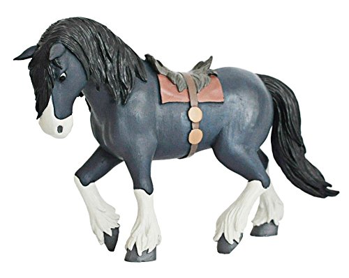 Bullyland 12828 - Spielfigur Pferd Angus aus Disney Pixar Merida – Legende der Highlands, ca. 16 cm, detailgetreu, ideal als kleines Geschenk für Kinder ab 3 Jahren von Bullyland