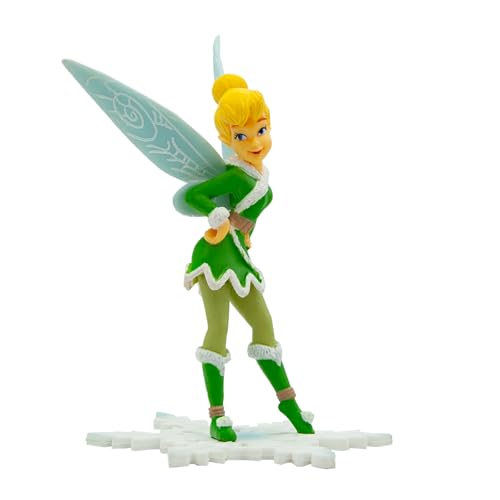 Bullyland 12840 - Spielfigur Tinkerbell Winterfee aus Walt Disney Peter Pan, ca. 10,4 cm, detailgetreu, ideal als kleines Geschenk für Kinder ab 3 Jahren von Bullyland