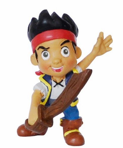 Bullyland 12891 - Spielfigur, Walt Disney Jake und die Nimmerland Piraten, Jake mit Schwert, ca. 6 cm von Disney Junior