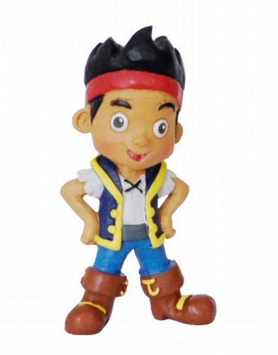 Bullyland 12892 - Spielfigur, Walt Disney Jake und die Nimmerland Piraten, Jake, ca. 6 cm von Bullyland