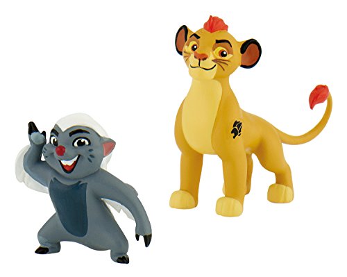 Bullyland 13222 - Geschenkset Walt Disney Garde Löwen mit 2 Figuren von Bullyland