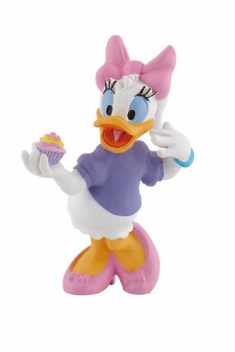 Bullyland 15337 - Spielfigur Walt Disney Daisy Duck, ca. 6,9 cm, detailgetreu, ideal als kleines Geschenk für Kinder ab 3 Jahren von Bullyland