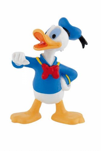 Bullyland 15345 - Spielfigur Walt Disney Donald Duck, ca. 6,4 cm, detailgetreu, ideal als kleines Geschenk für Kinder ab 3 Jahren von Bullyland