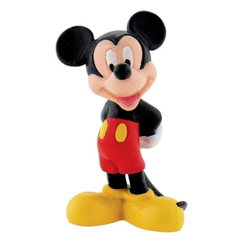 Bullyland 15348 - Spielfigur Walt Disney Mickey Mouse, ca. 6,1 cm, detailgetreu, ideal als kleines Geschenk für Kinder ab 3 Jahren von Bullyland