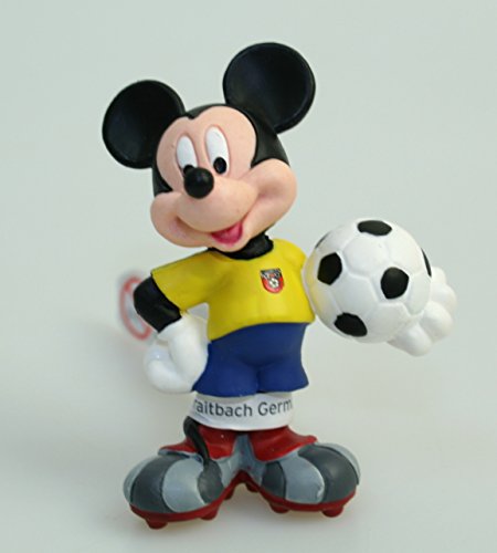 Bullyland 15630 Mickey Goal mit brasilianischem Trikot von Bullyland