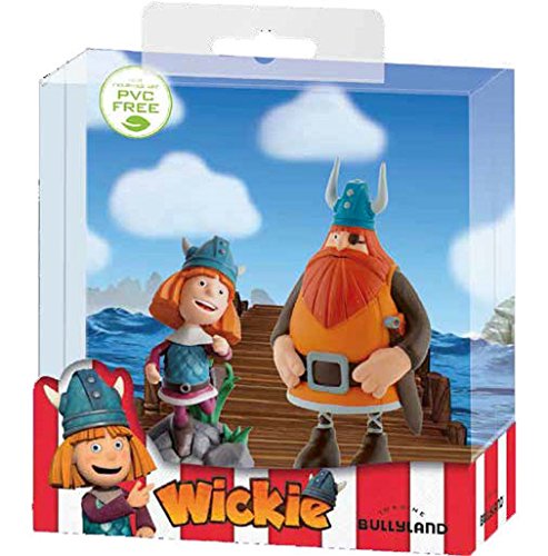 Bullyland 43151 Figuren Set "Wickie und die starken Männer - Wickie und Halvar" von Bullyland