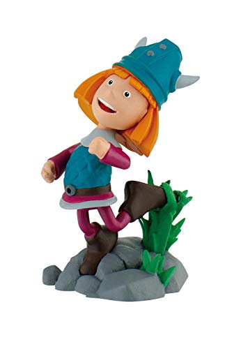 Bullyland 43162 - Spielfigur, Wickie und die starken Männer - Wickie springend, ca. 7,6 cm von Bullyland