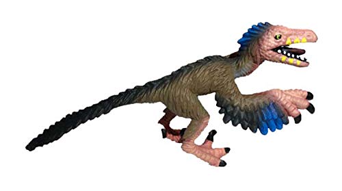 Bullyland 61312 - Spielfigur Velociraptor, ca. 10 cm großer Dinosaurier, detailgetreu, ideal als kleines Geschenk für Kinder ab 3 Jahren von Bullyland
