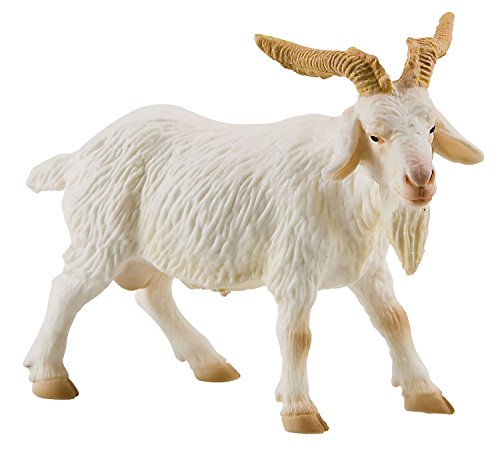 Bullyland 62317 - Spielfigur Ziegenbock, ca. 9,6 cm große Tierfigur, detailgetreu, PVC-frei, ideal als kleines Geschenk für Kinder ab 3 Jahren von Bullyland