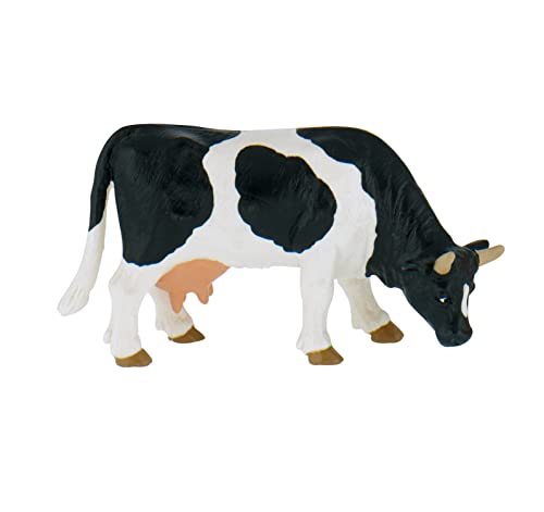 Bullyland 62442 - Spielfigur Kuh Liesel, ca. 12,3 cm große Tierfigur, detailgetreu, PVC-frei, ideal als kleines Geschenk für Kinder ab 3 Jahren von Bullyland