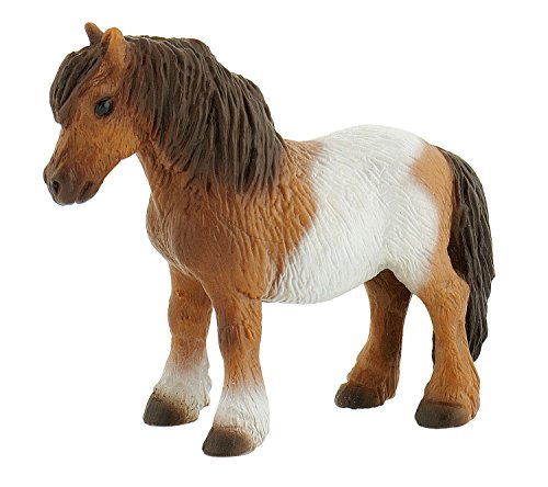 Bullyland 62566 - Spielfigur Shetlandpony, ca. 9 cm, detailgetreu, PVC-frei, ideal als kleines Geschenk für Kinder ab 3 Jahren von Bullyland