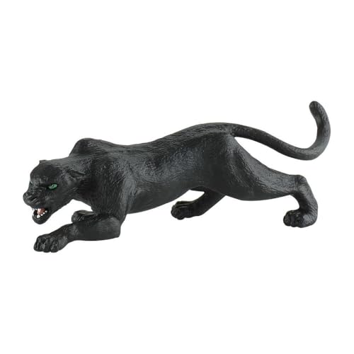 Bullyland 63602 - Spielfigur Panther, ca. 16,8 cm große Tierfigur, detailgetreu, PVC-frei, ideal als kleines Geschenk für Kinder ab 3 Jahren von Bullyland