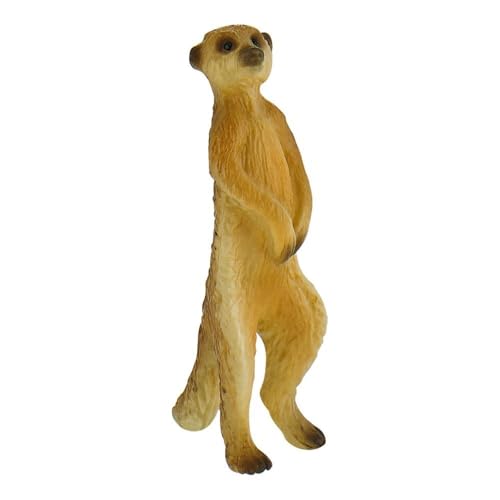 Bullyland 64453 - Spielfigur Erdmännchen, ca. 5,7 cm große Tierfigur, detailgetreu, PVC-frei, ideal als kleines Geschenk für Kinder ab 3 Jahren von Bullyland