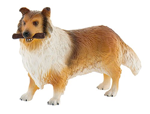 Bullyland 65444 - Spielfigur, Langhaarcollie Lassie, ca. 9,5 cm von Bullyland