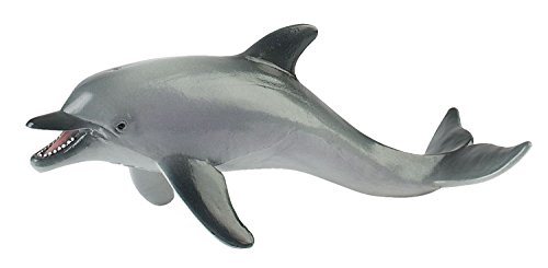 Bullyland 67412 - Spielfigur Delphin, ca. 17 cm große Tierfigur, detailgetreu, PVC-frei, ideal als kleines Geschenk für Kinder ab 3 Jahren von Bullyland