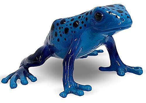 Bullyland 68523 - Spielfigur Blauer Baumsteiger-Frosch Azureus, ca. 3 cm große Tierfigur, detailgetreu, PVC-frei, ideal als kleines Geschenk für Kinder ab 3 Jahren, Blau (Blue) von Bullyland