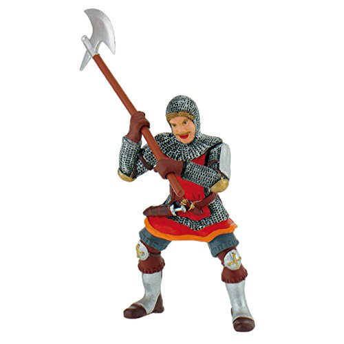 Bullyland 80788 Figur Figurine World - Axtkämpfer in Rot von Bullyland