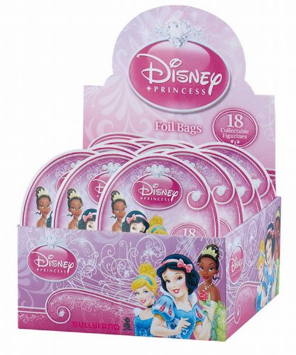 Bullyland BU11971 - Sammelfiguren Walt Disney Prinzessinnen Serie 2, 24 Booster im Display von Bullyland