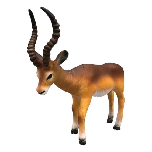 Bullyland 63693 - Spielfigur Impala Antilope, ca. 8,5 cm große Tierfigur, detailgetreu, PVC-frei, ideal als kleines Geschenk für Kinder ab 3 Jahren von Bullyland