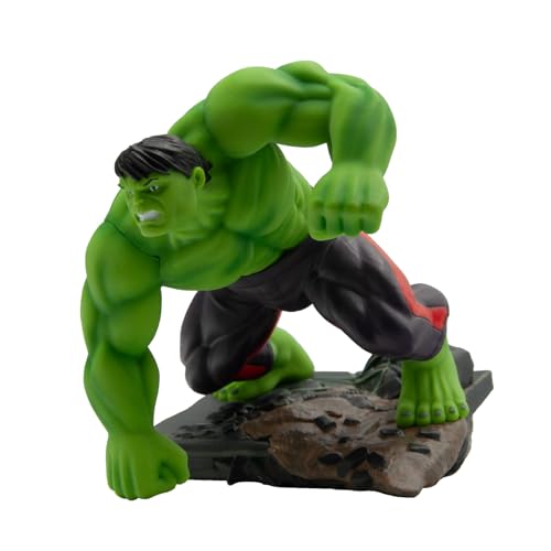 Bullyland – Hulk von den Marvel Avengers, perfekt als Spielzeug Figur, Dekoration und kleines Geschenk für Kinder ab 3 Jahren und Sammler, detailgetreue 9,5 cm Sammelfigur für Kidults 11332 von Bullyland