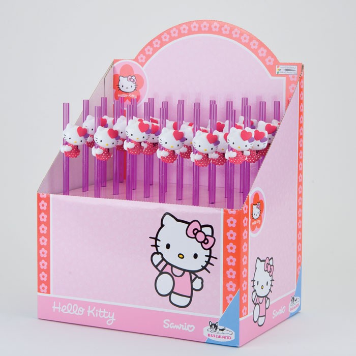 Hello Kitty Trinkhalm, 1 Stück von Bullyland