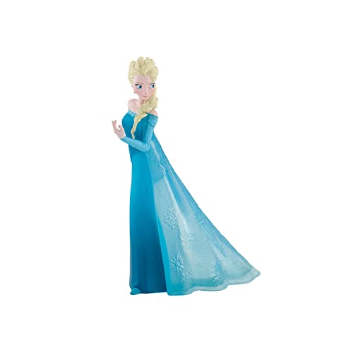 Bullyland 14011 - Spielfigur Elsa von Arendelle aus Walt Disney Die Eiskönigin, ca. 10 cm, detailgetreu, ideal als kleines Geschenk für Kinder ab 3 Jahren von Bullyland