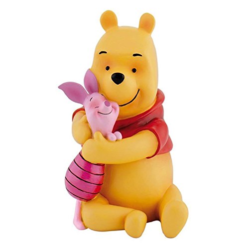 Winnie Puuh mit Ferkel Hochwertige Sammlerfigur Resin 13cm Bullyland Disney von Bullyland