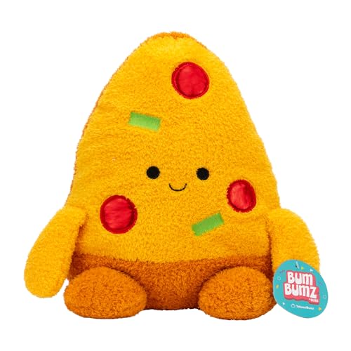 BumBumz RBBZ01069 - Pizza Pat 30 cm, offizielles Jazwares Plüsch, superweiches Kuscheltier von BumBumz