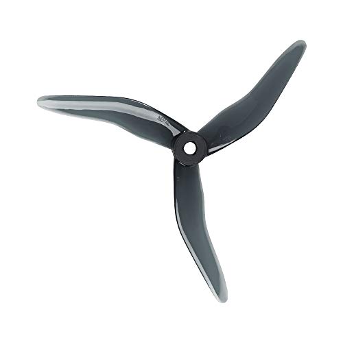 Bumdenuu 10 Paar geeignet für Nepal N1 5143 3 Klingen Propeller FPV CW CCW Freestyle geeignet für Drohne mit Fernbedienung FPV 51433, Grau von Bumdenuu