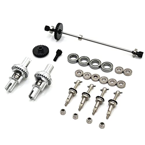 Bumdenuu Differential-Set für Antriebswelle aus Metall für 284131 K969 K979 K989 K999 P929 1/28 Stück RC-Auto-Upgrade, 2 Stück von Bumdenuu