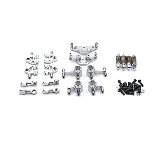 Bumdenuu Komplettes Upgrade-Set aus Metall für Wltoys 284131 K969 K979 K989 P929 1/28 ferngesteuertes Auto, 2 von Bumdenuu