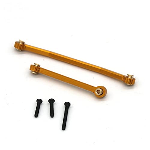 Bumdenuu Krawatte aus Metall für FCX24 1/24 RC Crawler Car Upgrades Parts Zubehör, Gelb von Bumdenuu