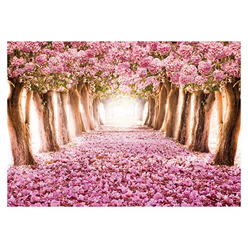 Bumdenuu Puzzle, 1000 Teile, 42 x 27,9 cm, Puzzle für Erwachsene, zusammengebaut, Lernspielzeug, Kirschblüten von Bumdenuu